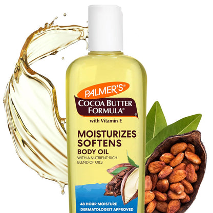 Palmer's Cocoa Butter Moisturizing Body Oil with Vitamin E - 8.5 oz | Radiant Glow & Deep Hydration