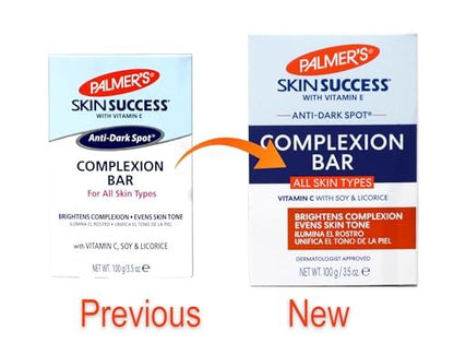 Palmer's Skin Success Anti-Dark Spot Complexion Bar – Fade Dark Spots & Even Skin Tone, 3.5 oz