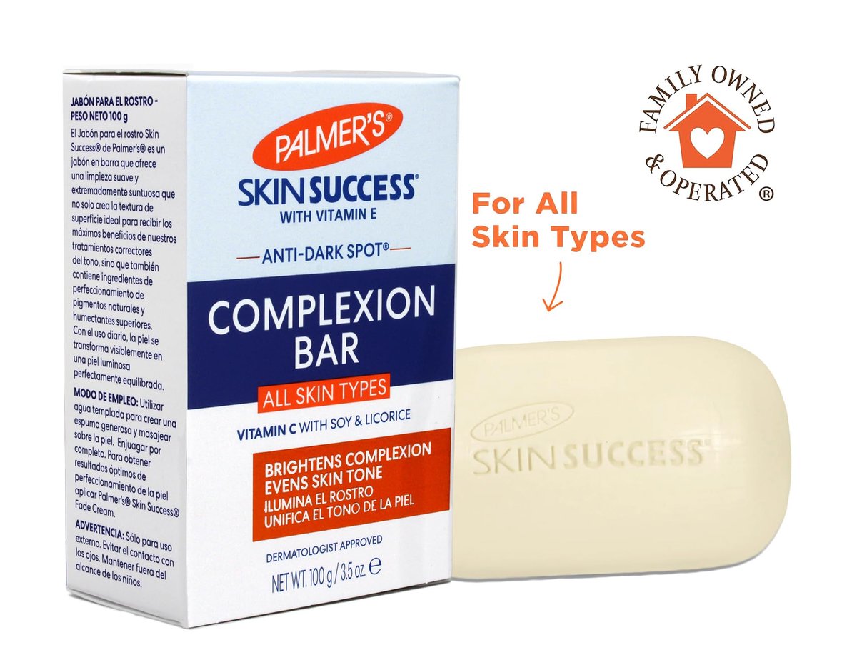 Palmer's Skin Success Anti-Dark Spot Complexion Bar – Fade Dark Spots & Even Skin Tone, 3.5 oz - görsel 10