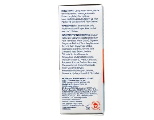 Palmer's Skin Success Anti-Dark Spot Complexion Bar – Fade Dark Spots & Even Skin Tone, 3.5 oz - görsel 5