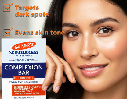 Palmer's Skin Success Anti-Dark Spot Complexion Bar – Fade Dark Spots & Even Skin Tone, 3.5 oz