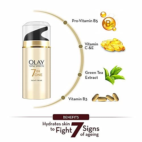 Olay Total Effects Night Firming Facial Moisturizer Treatment - 1.7 Fl Oz Avelisse