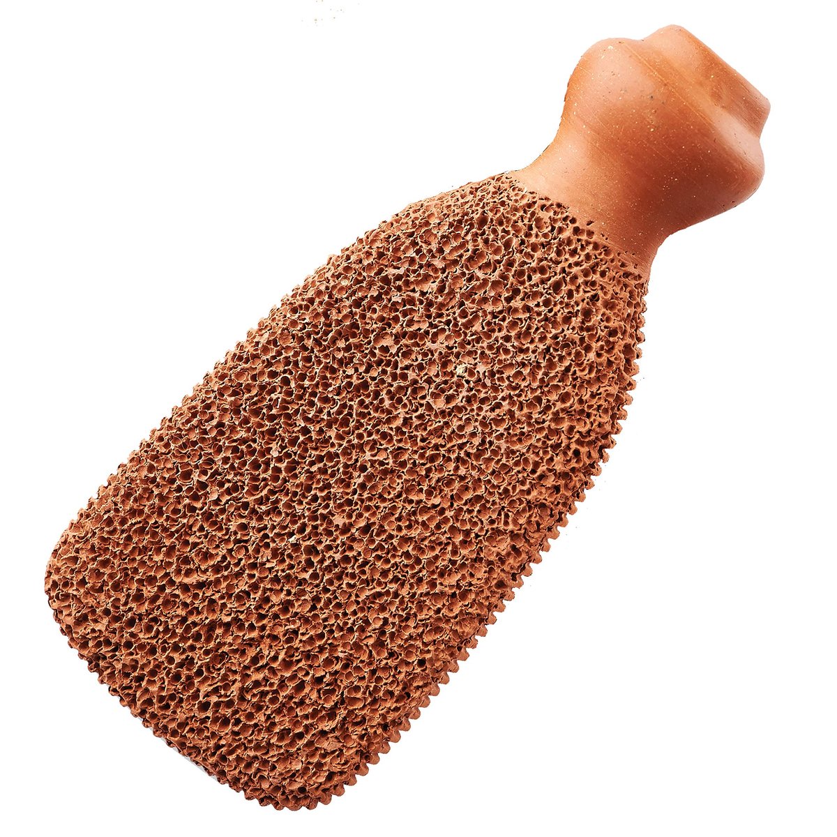 Natural Terra-Cotta Pumice Stone for Feet – Long-Lasting Callus Remover & Foot Exfoliator (Lasts 5+ Years) Avelisse