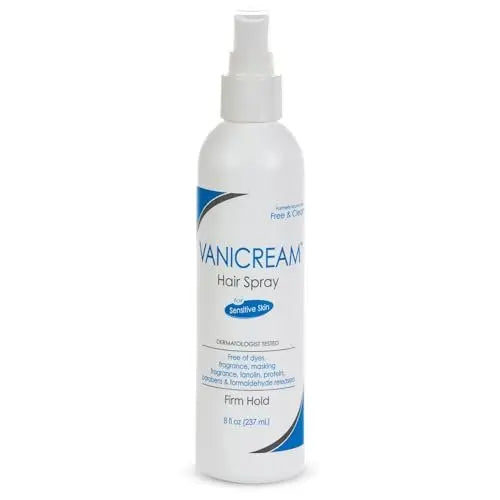Vanicream Firm Hold Hairspray - Fragrance Free & Gluten Free, 8 oz, for Sensitive Skin Avelisse