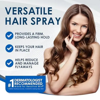 Vanicream Firm Hold Hairspray - Fragrance Free & Gluten Free, 8 oz, for Sensitive Skin Avelisse