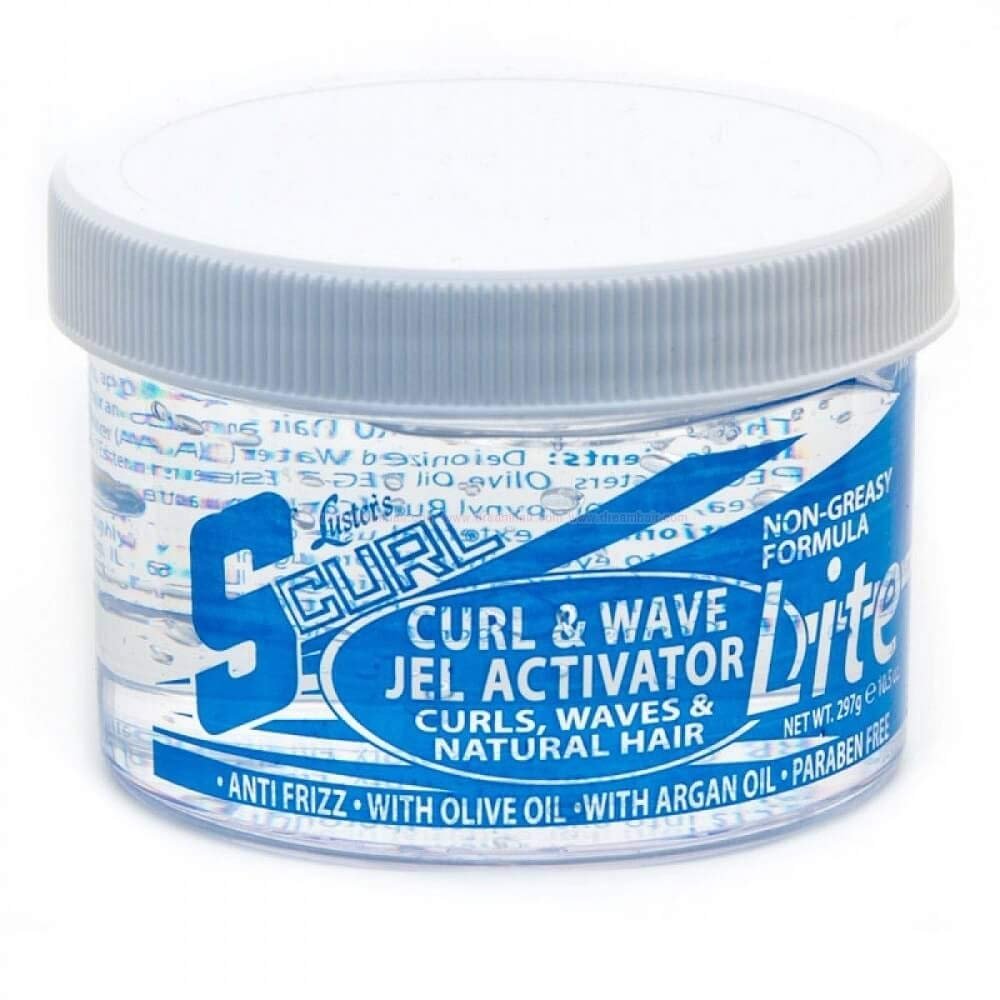 Luster's S Curl Lite Wave Jel Activator - 10.5 oz | Soft Waves & Curls for Men - görsel 1