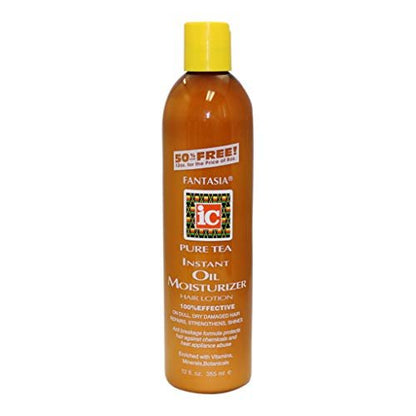 Fantasia IC Pure Tea Instant Oil Moisturizer - 12.07 Fl Oz Hair Treatment Oil for Deep Conditioning Avelisse