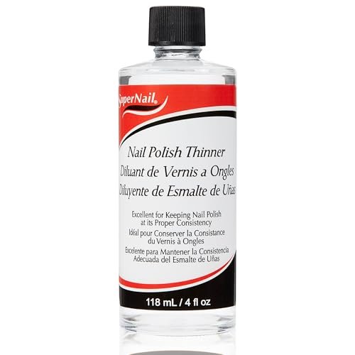 SuperNail Polish Thinner - 4 fl oz (118ml) - Restore and Revive Your Nail Polish - görsel 1