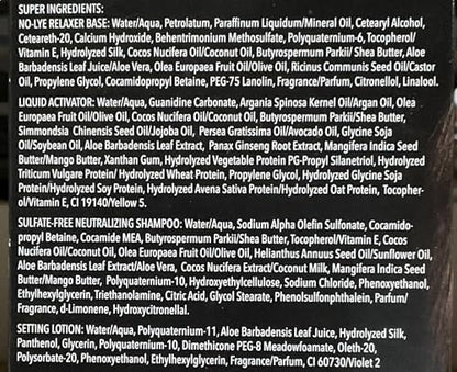 Ultra Sheen Supreme No-Lye Relaxer Conditioning Creme Kit - Super - 1 Count