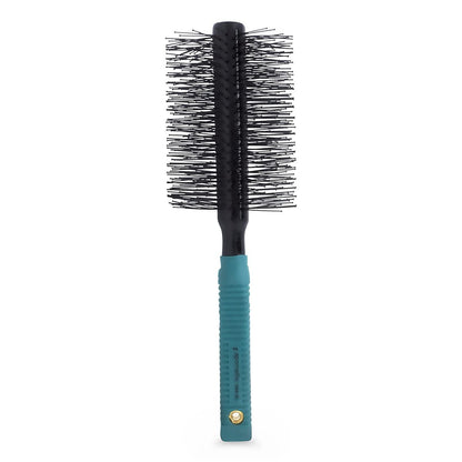 Spornette Double Stranded XL Round Brush – 2.75" Nylon Bristle Brush for Straightening, Anti-Frizz, Detangling & Volumizing – Ideal for Wavy, Curly, Medium & Long Hair Avelisse
