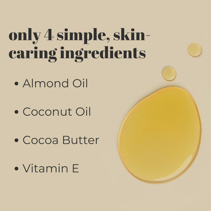 Mountain Ocean The Original Body Trip Mother's Special Blend Body Toning Oil - Deep Hydration, Helps Stretch Marks, with Almond & Coconut Oil, Cocoa Butter & Vitamin E, 8 oz Avelisse