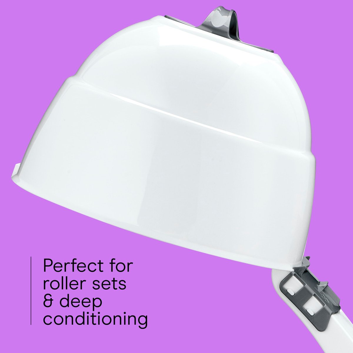 Conair Pro Style Bonnet Hair Dryer – 1875W Ionic Hair Dryer with Extra-Large Hood, Adjustable Height, 2 Heat Settings, White Avelisse