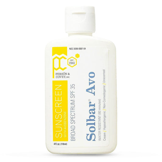 Solbar AVO SPF 35 Sunscreen - 4 oz, Broad Spectrum UVA/UVB Protection Avelisse