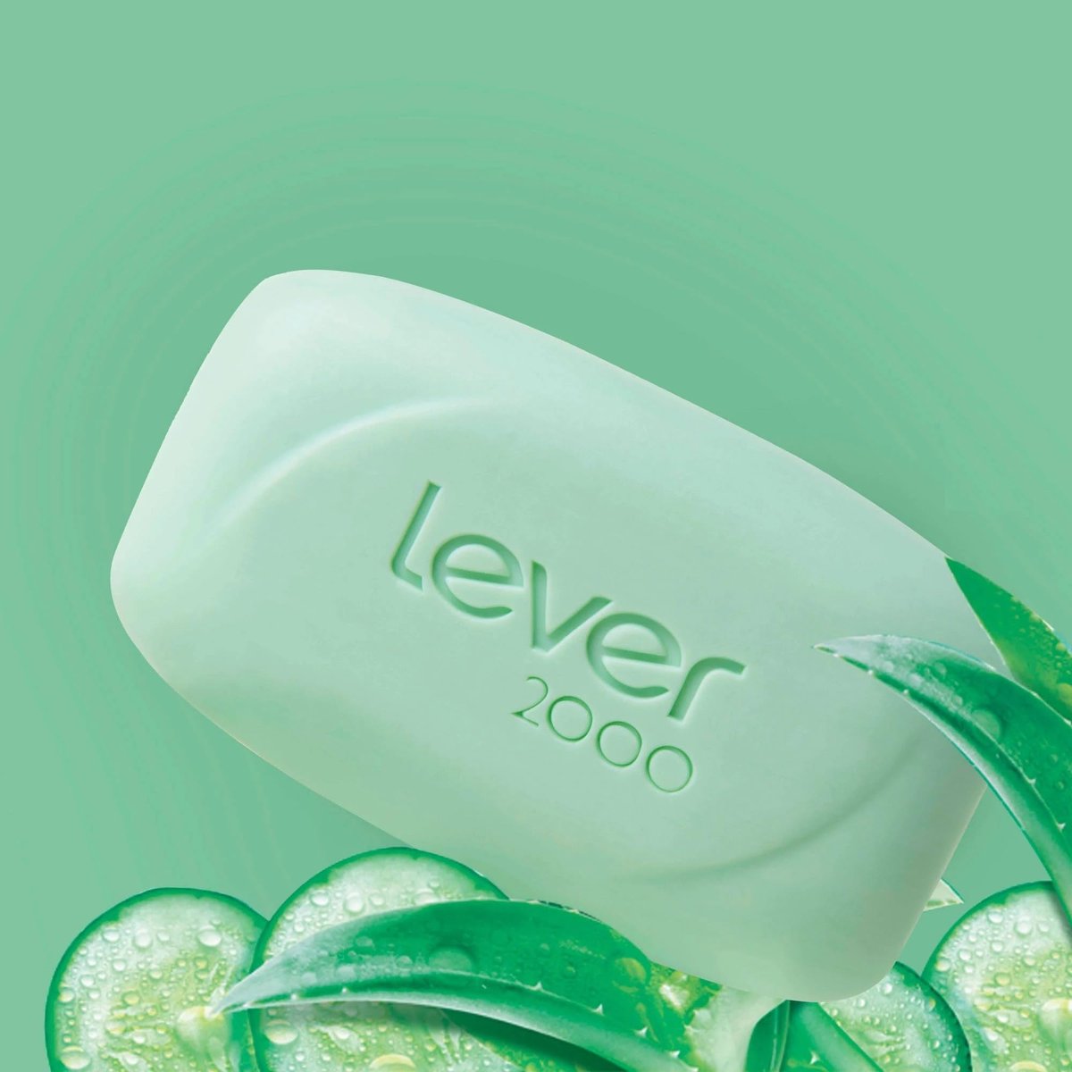 Lever 2000 Refreshing Body Soap and Facial Cleanser With Aloe & Cucumber, 3.75 Ounce (Pack of 8) - görsel 9