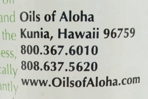 Oils of Aloha Hawaii Kukui Oil, No Fragrance, 4 Fl Oz - Pure Natural Moisturizer Avelisse