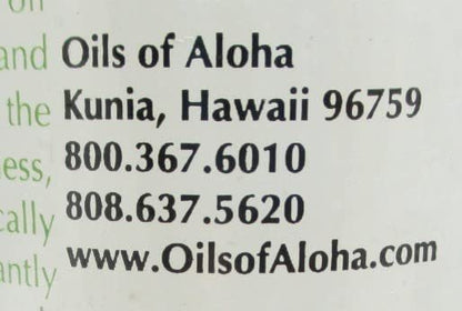 Oils of Aloha Hawaii Kukui Oil, No Fragrance, 4 Fl Oz - Pure Natural Moisturizer Avelisse