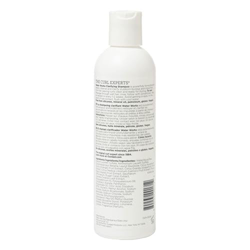 Ouidad Water Works Curly Hair Clarifying Shampoo - 8.5 oz - Removes Buildup & Maintains Natural Moisture for All Curl Types - görsel 4