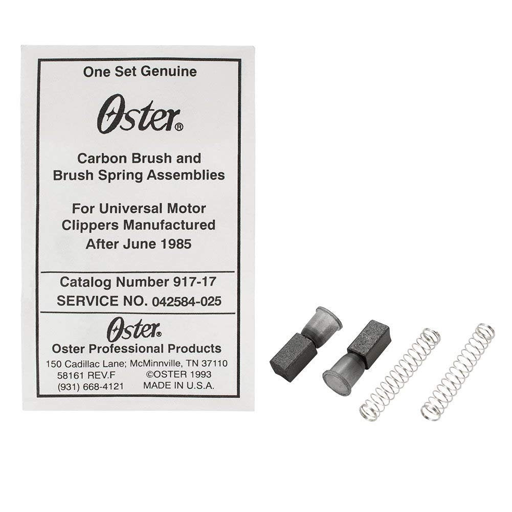 Oster Motor Brush Set 76 - Replacement Brushes for Hair Clippers (After June 1985) - 4 Pack Avelisse