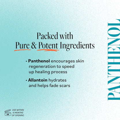 Derma E Scar Gel – Hydrating Scar Treatment for Face, Acne Scars, Burns & Stretch Marks with Panthenol & Allantoin, 2 oz