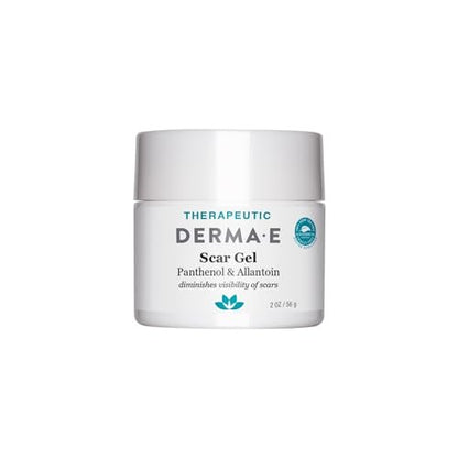 Derma E Scar Gel – Hydrating Scar Treatment for Face, Acne Scars, Burns & Stretch Marks with Panthenol & Allantoin, 2 oz