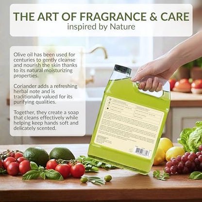 Cucina Coriander and Olive Tree 33.8 oz Purifying Hand Wash Refill Avelisse