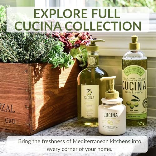 Cucina Coriander and Olive Tree 33.8 oz Purifying Hand Wash Refill Avelisse