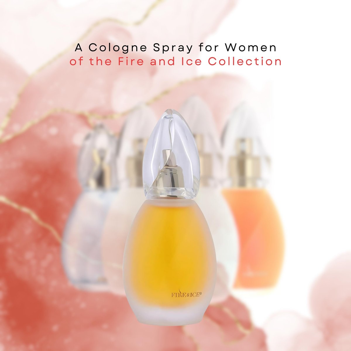 Revlon Fire & Ice Perfume for Women Eau de Cologne Spray, 1.7 fl oz Avelisse