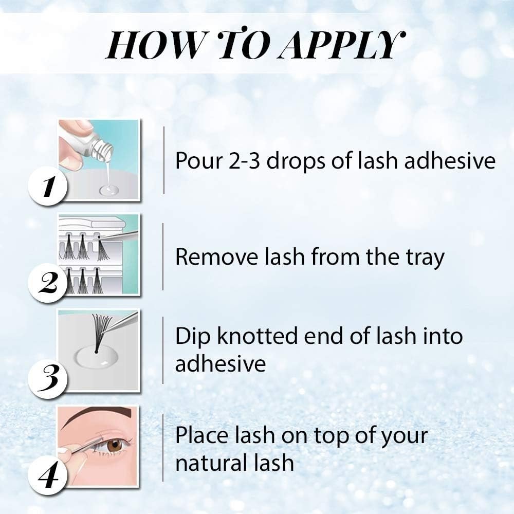 Ardell Lashtite Adhesive Bottle, Clear, 0.12 oz – Long-Lasting False Eyelash Glue with Silicone Formula - görsel 11