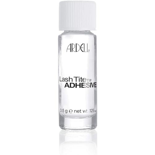 Ardell Lashtite Adhesive Bottle, Clear, 0.12 oz – Long-Lasting False Eyelash Glue with Silicone Formula - görsel 8
