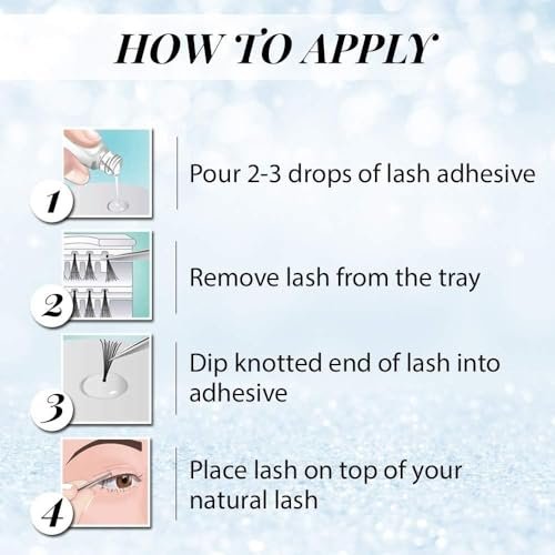 Ardell Lashtite Adhesive Bottle, Clear, 0.12 oz – Long-Lasting False Eyelash Glue with Silicone Formula - görsel 12