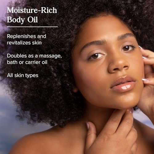 HERITAGE STORE Aura Glow Rose Body Oil – Luxurious Moisturizer for Dry Skin, Massage & Bath Oil, 8 oz Avelisse