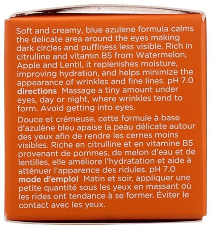 Earth Science Azulene Eye Creme - Deep Hydrating & Soothing Eye Treatment, 0.7 oz