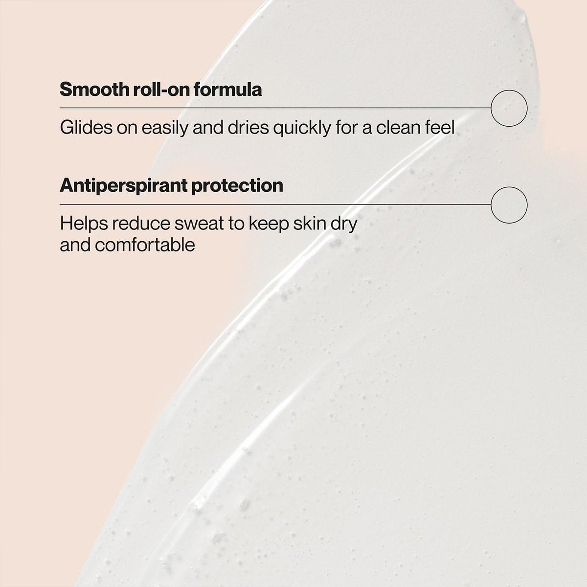 Suave Roll-On Deodorant for Women, Powder Fresh Scent – Antiperspirant Deodorant with 24H Sweat & Odor Protection, 2.7 Oz - görsel 5