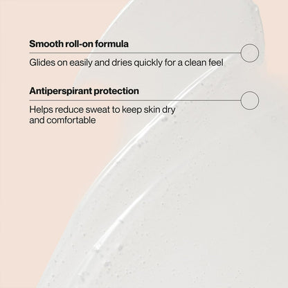 Suave Roll-On Deodorant for Women, Powder Fresh Scent – Antiperspirant Deodorant with 24H Sweat & Odor Protection, 2.7 Oz