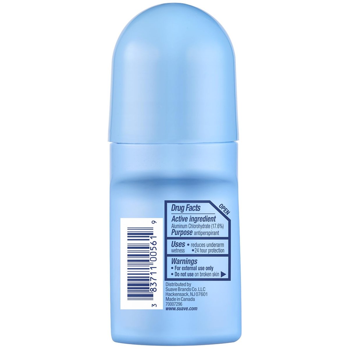 Suave Roll-On Deodorant for Women, Powder Fresh Scent – Antiperspirant Deodorant with 24H Sweat & Odor Protection, 2.7 Oz - görsel 15