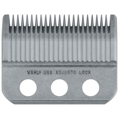Wahl Professional 3-Hole Standard Clipper Blade, 1mm-3mm, Adjusto-Lock Replacement for Designer, Senior, Pilot, Nugget, Sterling 1 Plus, and Sterling 4 Clippers (Silver, 2 Piece Set) Avelisse