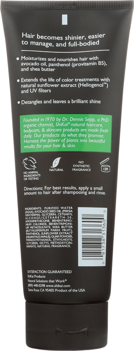 Shikai Color Reflect Daily Moisture Conditioner – 8 fl oz | Hydrating & Color-Safe Conditioner for Curly, Fine, Low Porosity Hair - görsel 3