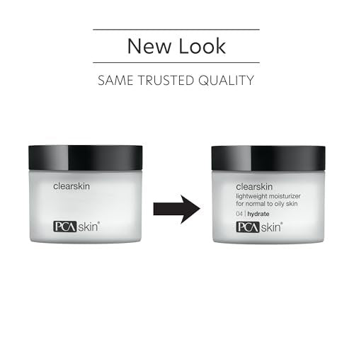 PCA SKIN Clearskin Lightweight Face Moisturizer for Oily Skin – Daily Hydrating Facial Moisturizer for Oily, Acne-Prone, and Sensitive Skin, Quick Absorbing, Reduces Discolorations, 1.7 oz Jar Avelisse