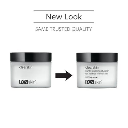 PCA SKIN Clearskin Lightweight Face Moisturizer for Oily Skin – Daily Hydrating Facial Moisturizer for Oily, Acne-Prone, and Sensitive Skin, Quick Absorbing, Reduces Discolorations, 1.7 oz Jar Avelisse