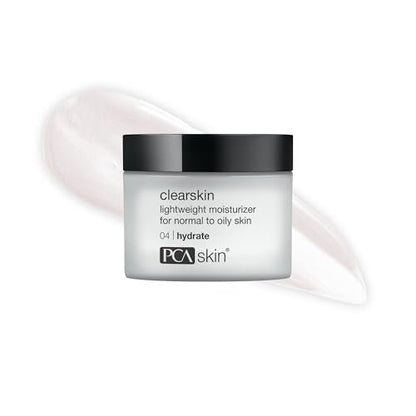 PCA SKIN Clearskin Lightweight Face Moisturizer for Oily Skin – Daily Hydrating Facial Moisturizer for Oily, Acne-Prone, and Sensitive Skin, Quick Absorbing, Reduces Discolorations, 1.7 oz Jar Avelisse