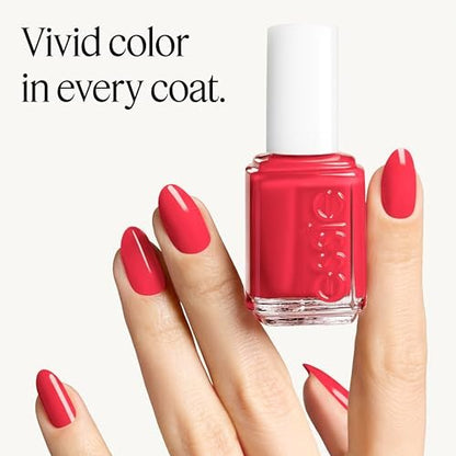 Essie Nail Lacquer in Mademoiselle - Classic Sheer Pink Nail Polish, 0.5 fl oz