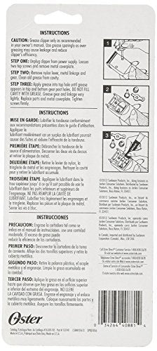 Oster Gear Lube Premium Clipper Grease – 1.25 oz (076300-105-000)