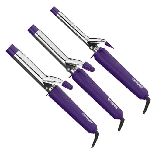 Conair Supreme Curling Iron Combo Pack - 1/2", 3/4", & 1" Barrels, Set of 3 for Versatile Curls - görsel 2