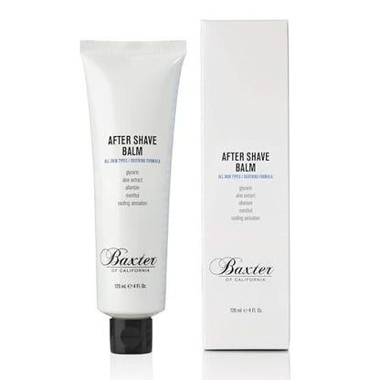 Baxter of California Men's After Shave Balm – Cooling Soothing Post-Shave Moisturizer (4 fl. oz) Avelisse