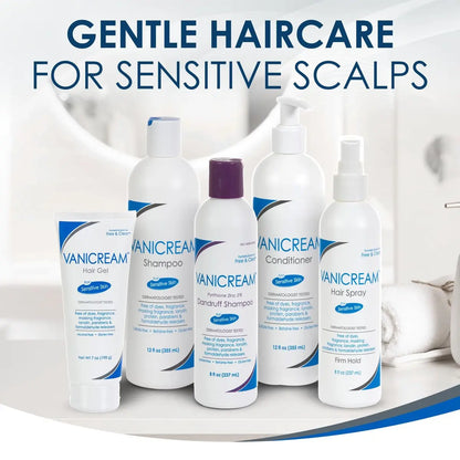 Vanicream Hair Shampoo 12 Oz – Gentle, Sulfate-Free Formula for Sensitive Scalps Avelisse