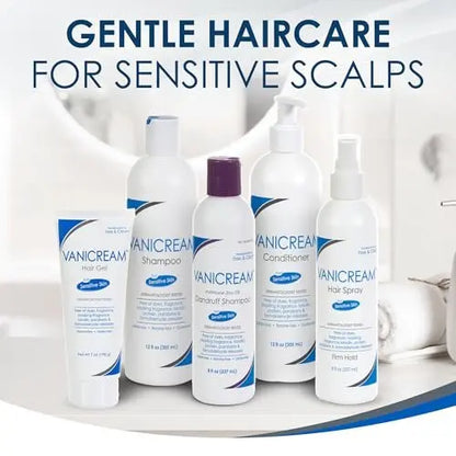 Vanicream Hair Shampoo 12 Oz – Gentle, Sulfate-Free Formula for Sensitive Scalps Avelisse
