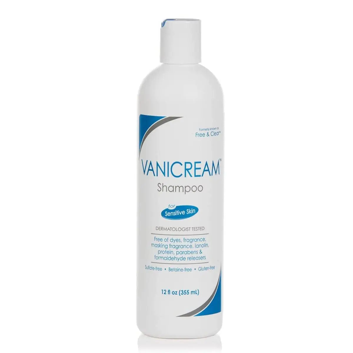Vanicream Hair Shampoo 12 Oz – Gentle, Sulfate-Free Formula for Sensitive Scalps Avelisse