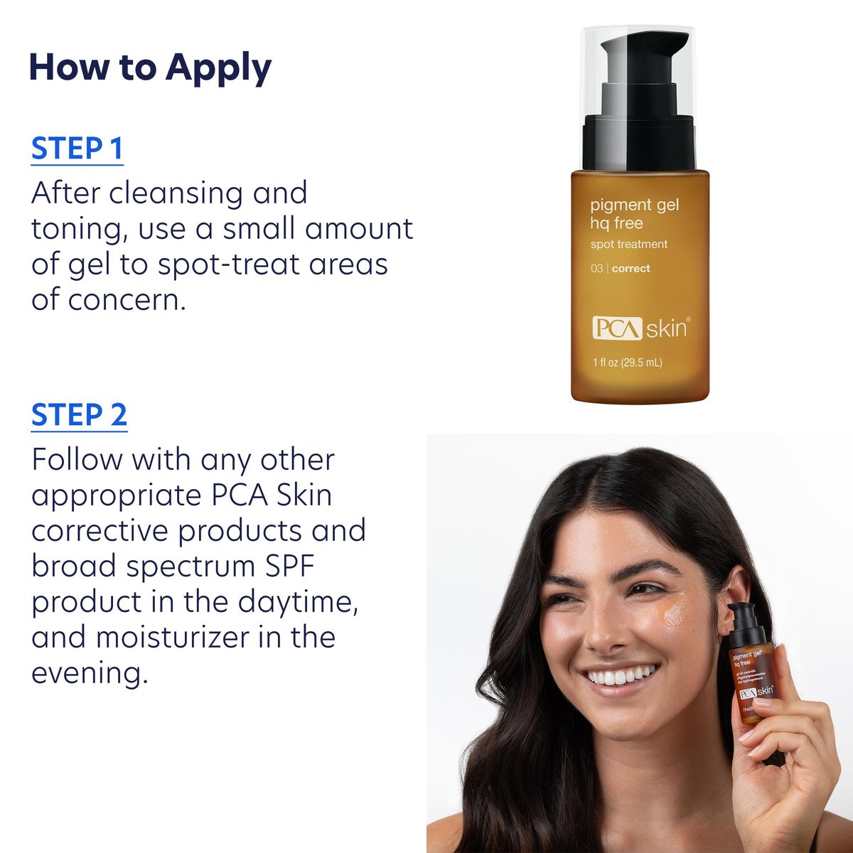 PCA SKIN Hydroquinone-Free Pigment Gel Dark Spot Corrector – Brightening Serum for Hyperpigmentation, Even Skin Tone, 1.0 oz Avelisse