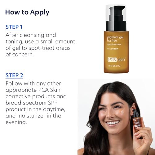 PCA SKIN Hydroquinone-Free Pigment Gel Dark Spot Corrector – Brightening Serum for Hyperpigmentation, Even Skin Tone, 1.0 oz Avelisse