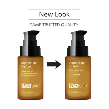 PCA SKIN Hydroquinone-Free Pigment Gel Dark Spot Corrector – Brightening Serum for Hyperpigmentation, Even Skin Tone, 1.0 oz Avelisse